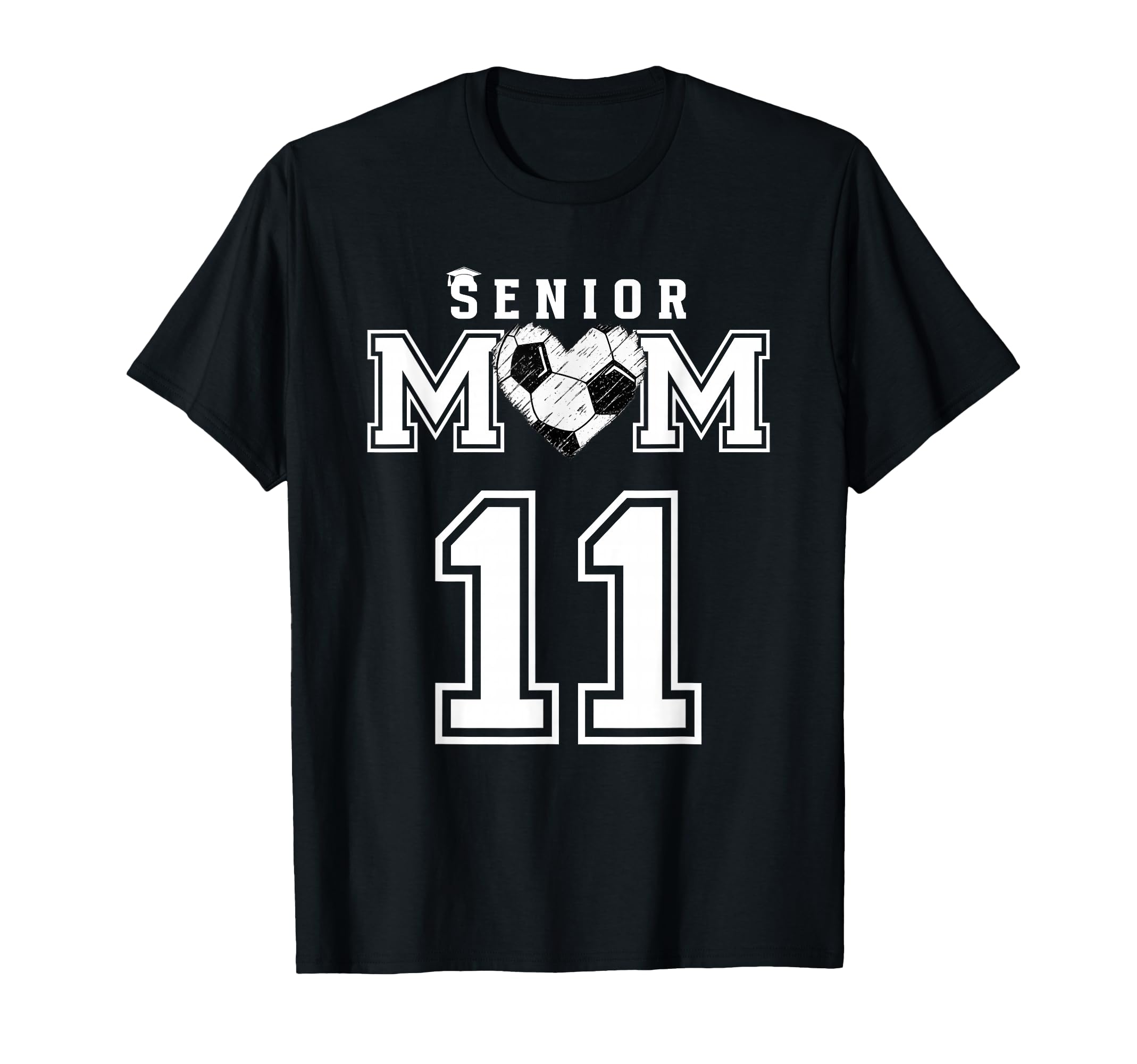 Proud Senior Soccer Mom Custom Jersey T-Shirt - Novelty Apparel Unisex - T-Shirt, Sweatshirt, Hoodie