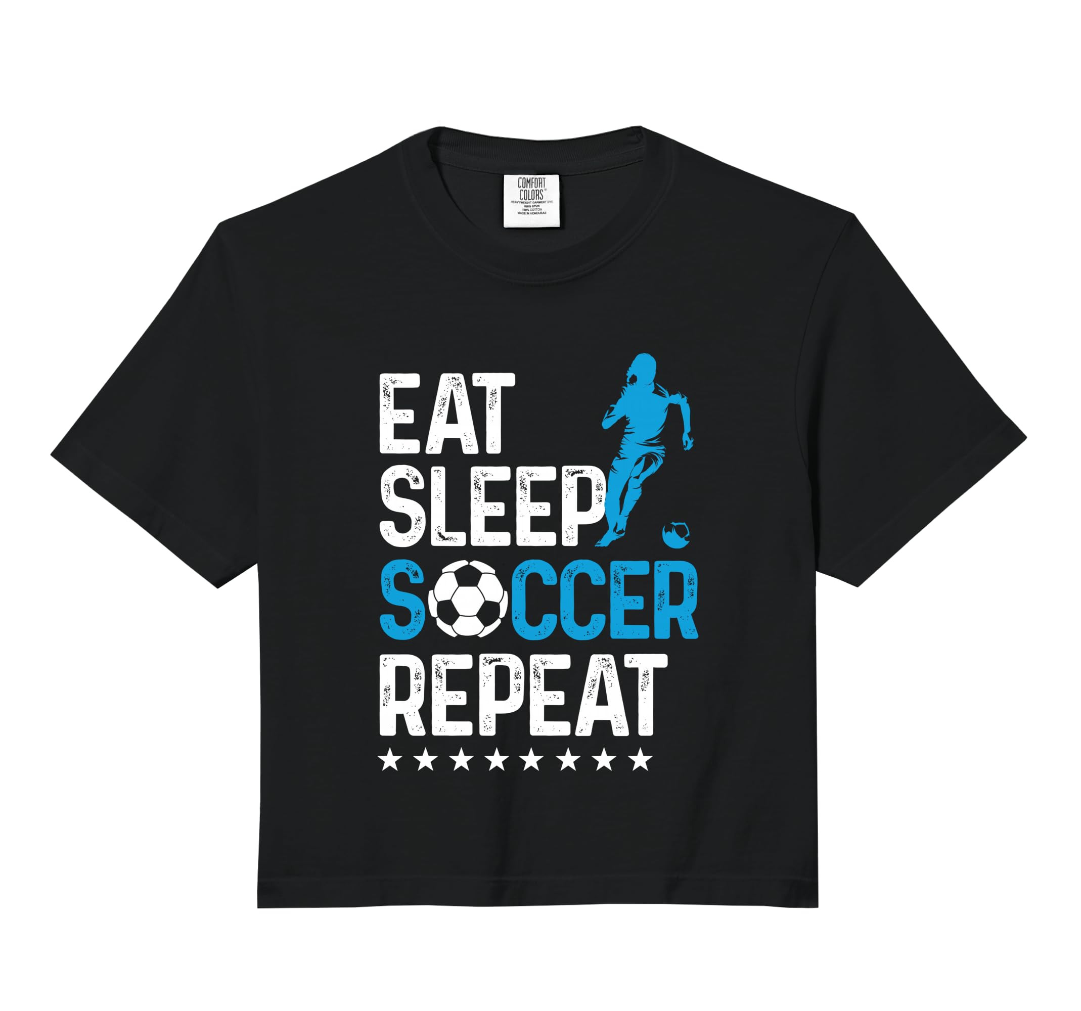 Eat Sleep Soccer Repeat Sport Player T-Shirt - Minimalist Print Men Women - T-Shirt, Sweatshirt, Hoodie