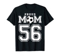 Number 56 Custom Proud Soccer Futbol T-Shirt - Graphic Print for Adults - T-Shirt, Sweatshirt, Hoodie