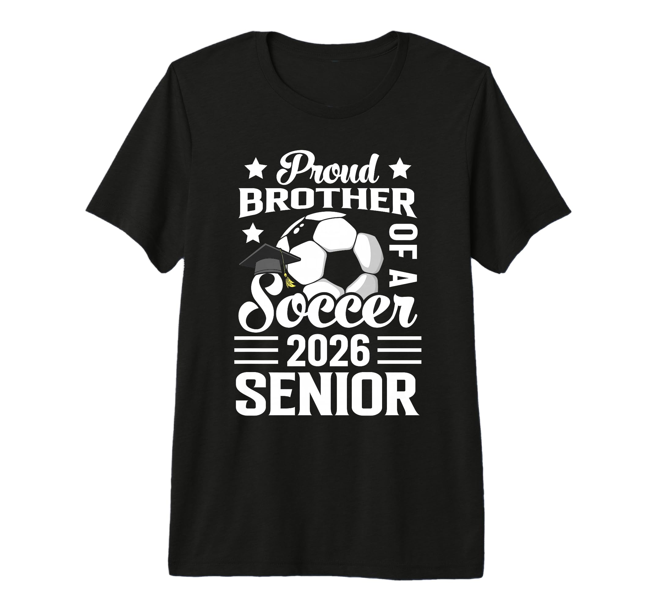 Proud Brother Soccer Senior 2026 T-Shirt - Aesthetic Graphic for Adults - T-Shirt, Sweatshirt, Hoodie