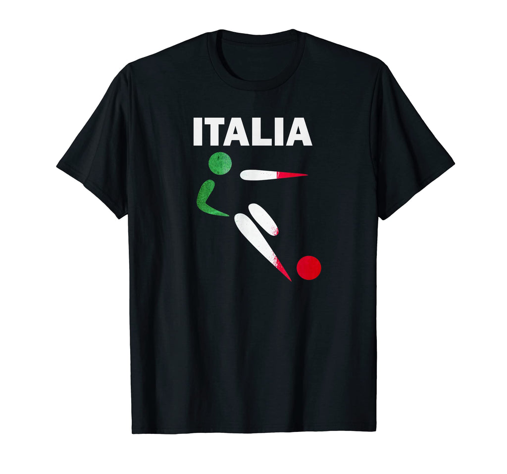 Italia Soccer Fan Italy Flag Jersey T-Shirt - Novelty Apparel Men Women - T-Shirt, Sweatshirt, Hoodie