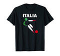 Italia Soccer Fan Italy Flag Jersey T-Shirt - Novelty Apparel Men Women - T-Shirt, Sweatshirt, Hoodie