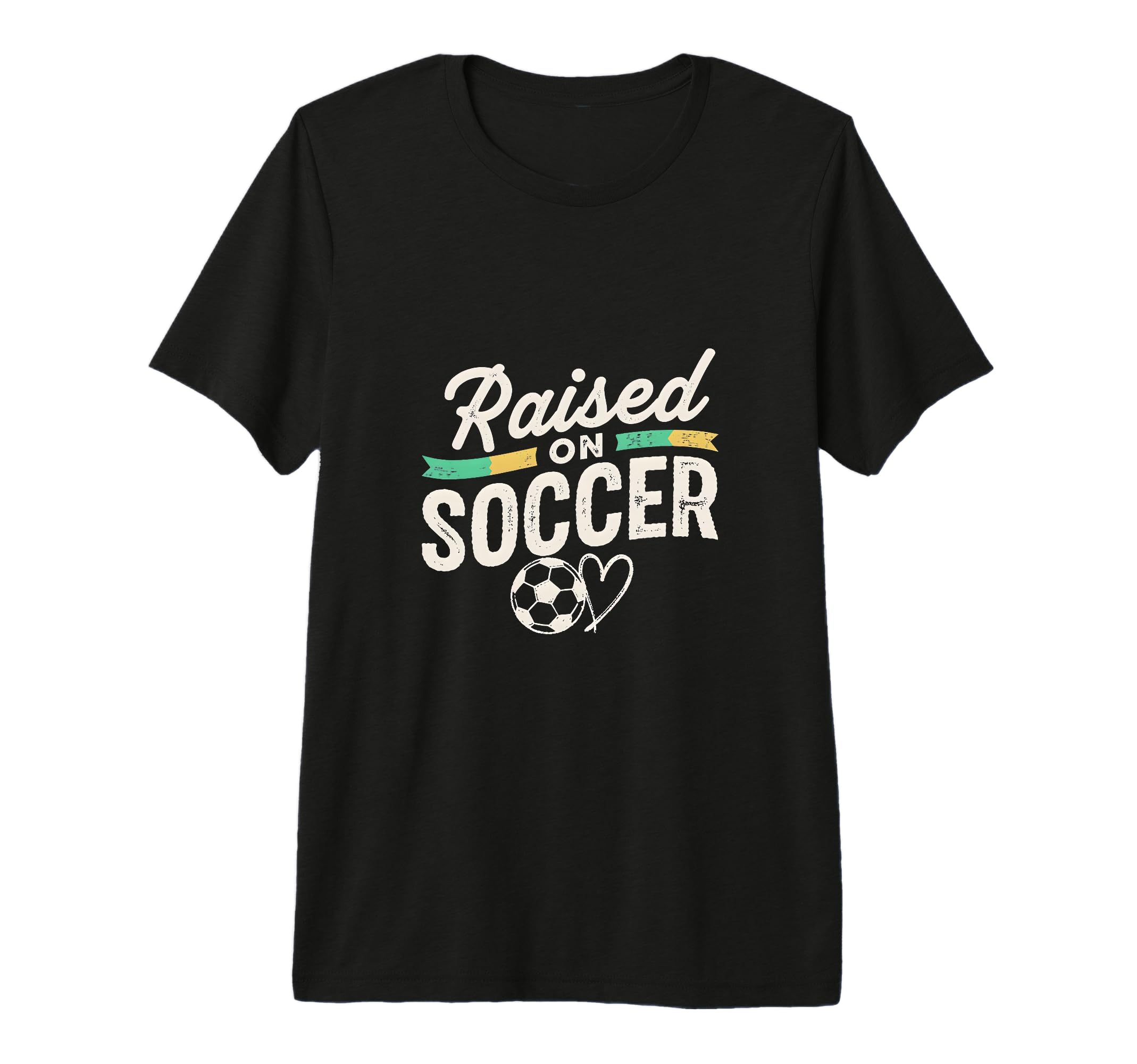 Raised Soccer Mom Family Pride Tri Blend T-Shirt - Graphic Print for Adults - T-Shirt, Sweatshirt, Hoodie