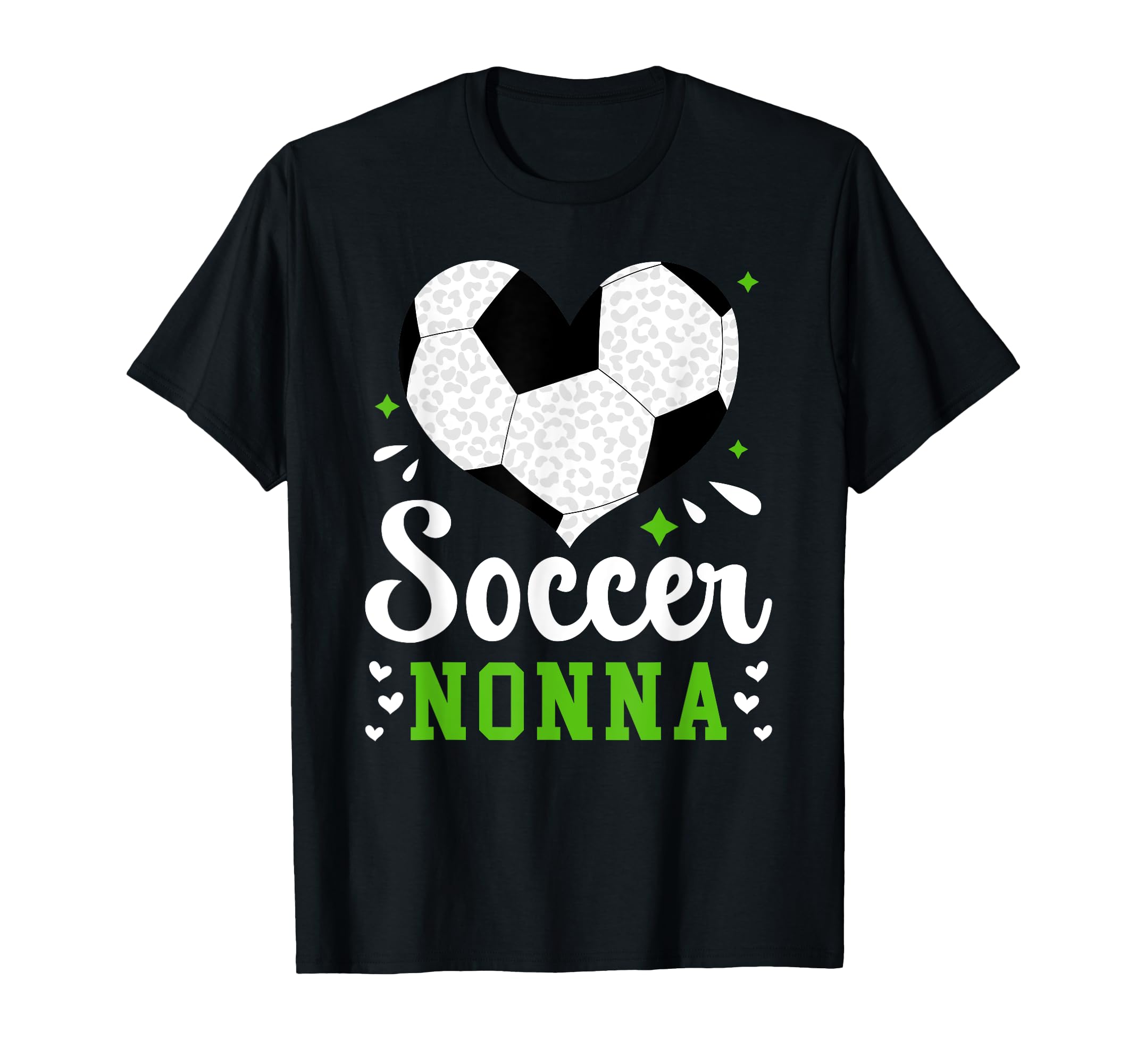 Soccer Nonna Heart Nonna Soccer T-Shirt - Minimalist Print for Adults - T-Shirt, Sweatshirt, Hoodie