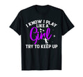 Soccer Player I Know I Play Like Try T-Shirt - Minimalist Print for Adults - T-Shirt, Sweatshirt, Hoodie