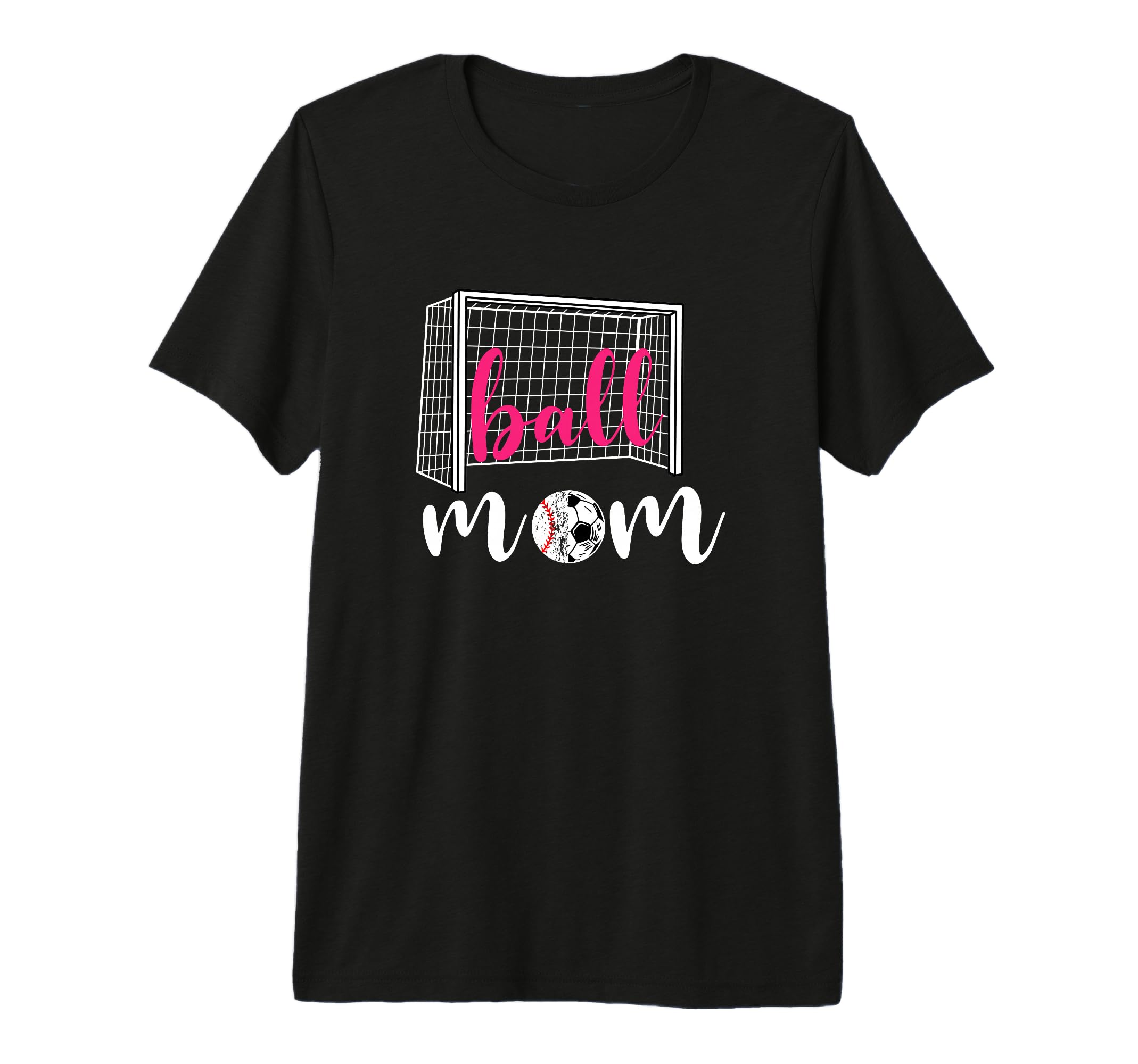 Soccer Mom Ball Football Game Day T-Shirt - Custom Art Print for Adults - T-Shirt, Sweatshirt, Hoodie
