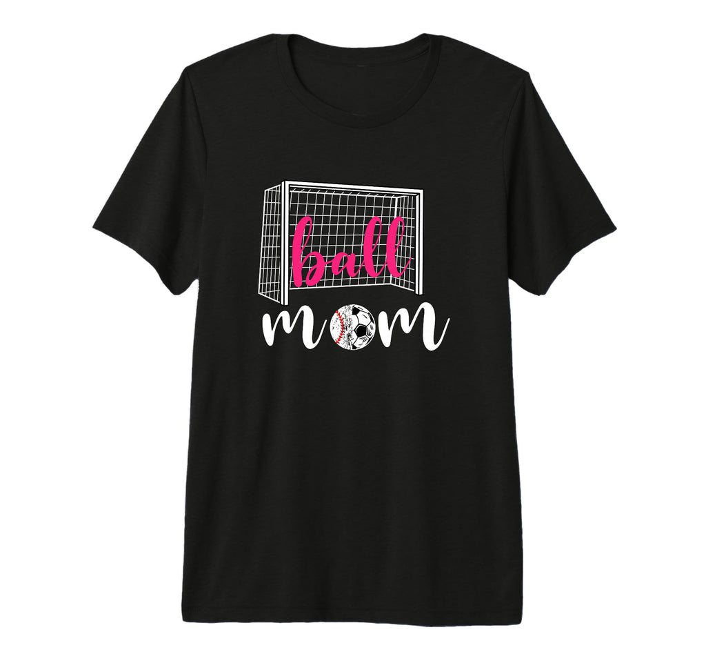 Soccer Mom Ball Football Game Day Funny T-Shirt - Unique Graphic Men Women - T-Shirt, Sweatshirt, Hoodie