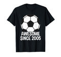 Awesome Since 2005 21St Birthday 21 T-Shirt - Unique Graphic Men Women - T-Shirt, Sweatshirt, Hoodie