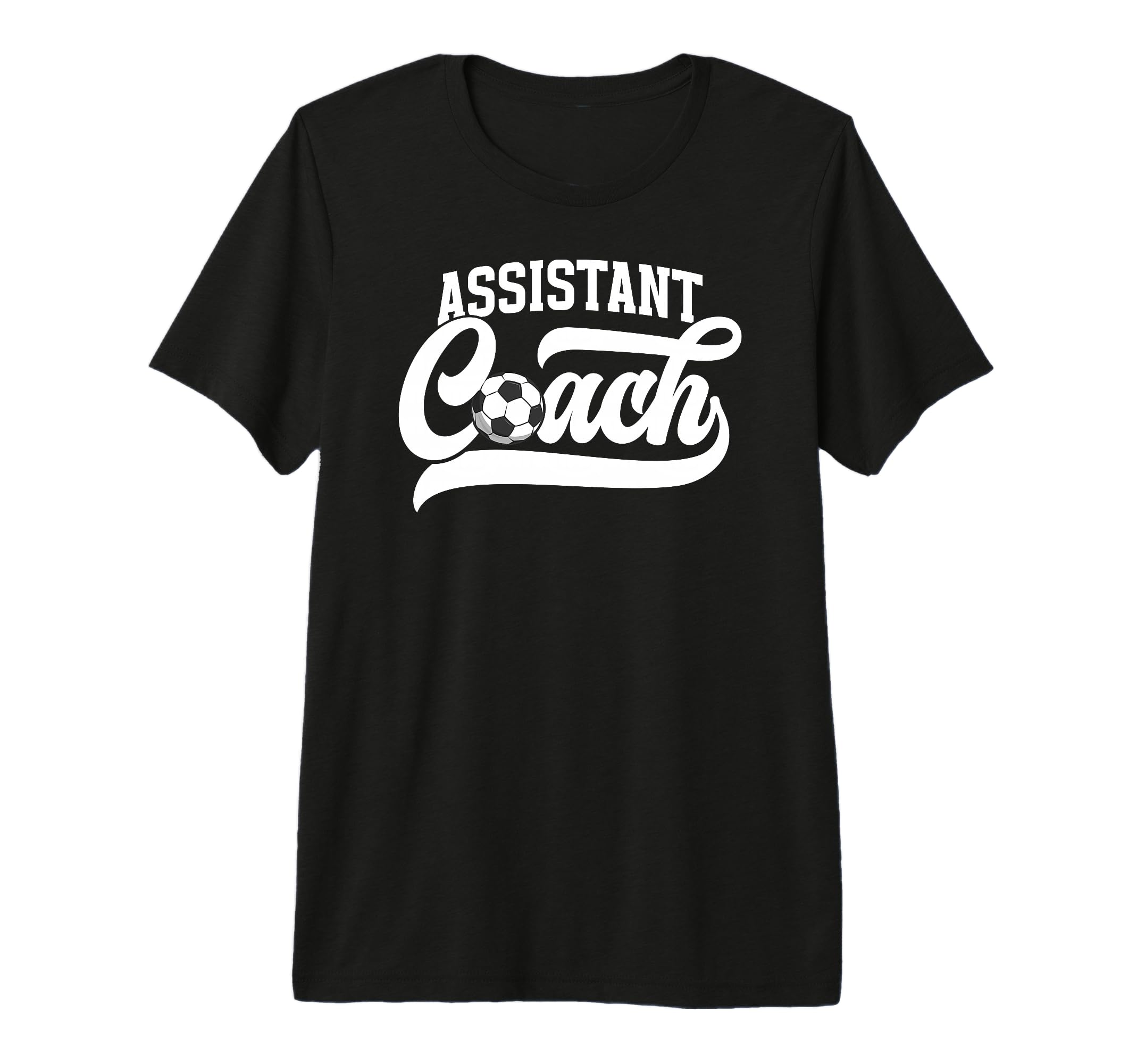 Soccer Assistant Coach Soccer T-Shirt - Trendy Graphic for Adults - T-Shirt, Sweatshirt, Hoodie
