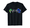 Brazilian Wisconsin Flag Brazil Wisconsin T-Shirt - Novelty Apparel Unisex - T-Shirt, Sweatshirt, Hoodie