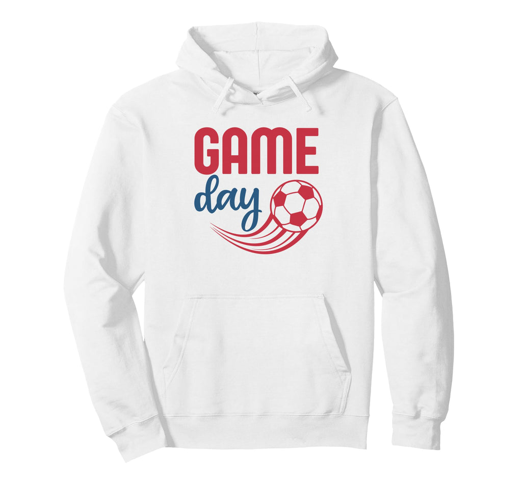 Game Day Soccer Fan Soccer Game Hoodie - Graphic Print for Adults - T-Shirt, Sweatshirt, Hoodie