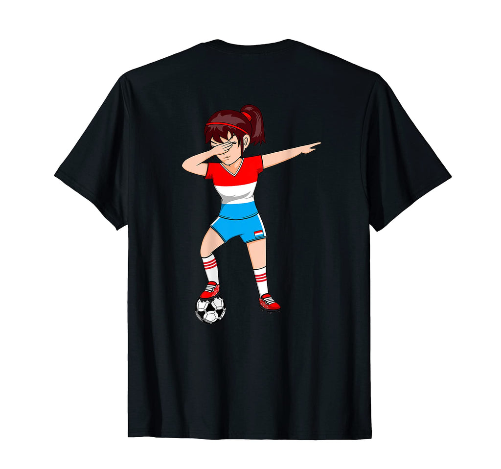Dabbing Soccer Luxembourg Jersey T-Shirt - Streetwear Style Unisex - T-Shirt, Sweatshirt, Hoodie