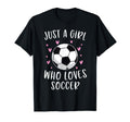 Soccer Just Who Loves Soccer T-Shirt - Graphic Print Men Women - T-Shirt, Sweatshirt, Hoodie