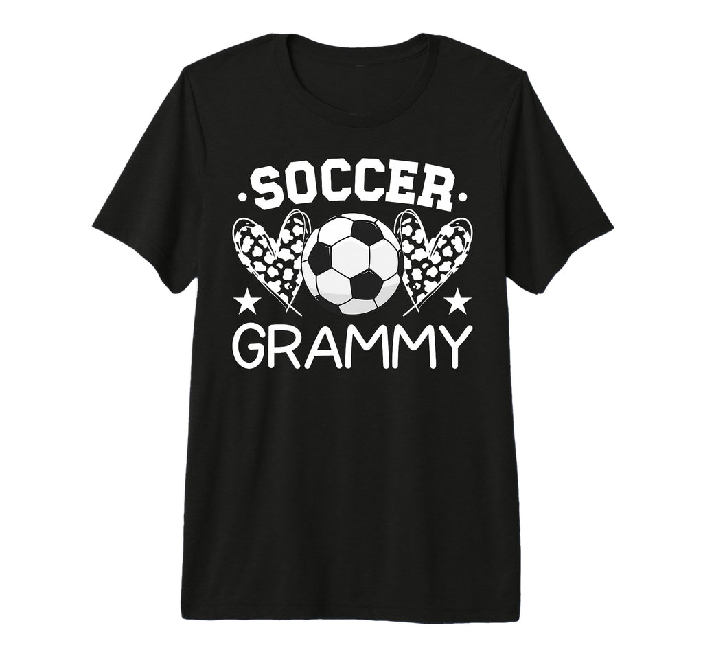 Soccer Grammy Hearts Grammy Soccer T-Shirt - Trendy Graphic for Adults - T-Shirt, Sweatshirt, Hoodie