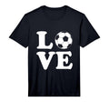 Love Soccer I Love Soccer Sport Player T-Shirt - Graphic Print Men Women - T-Shirt, Sweatshirt, Hoodie
