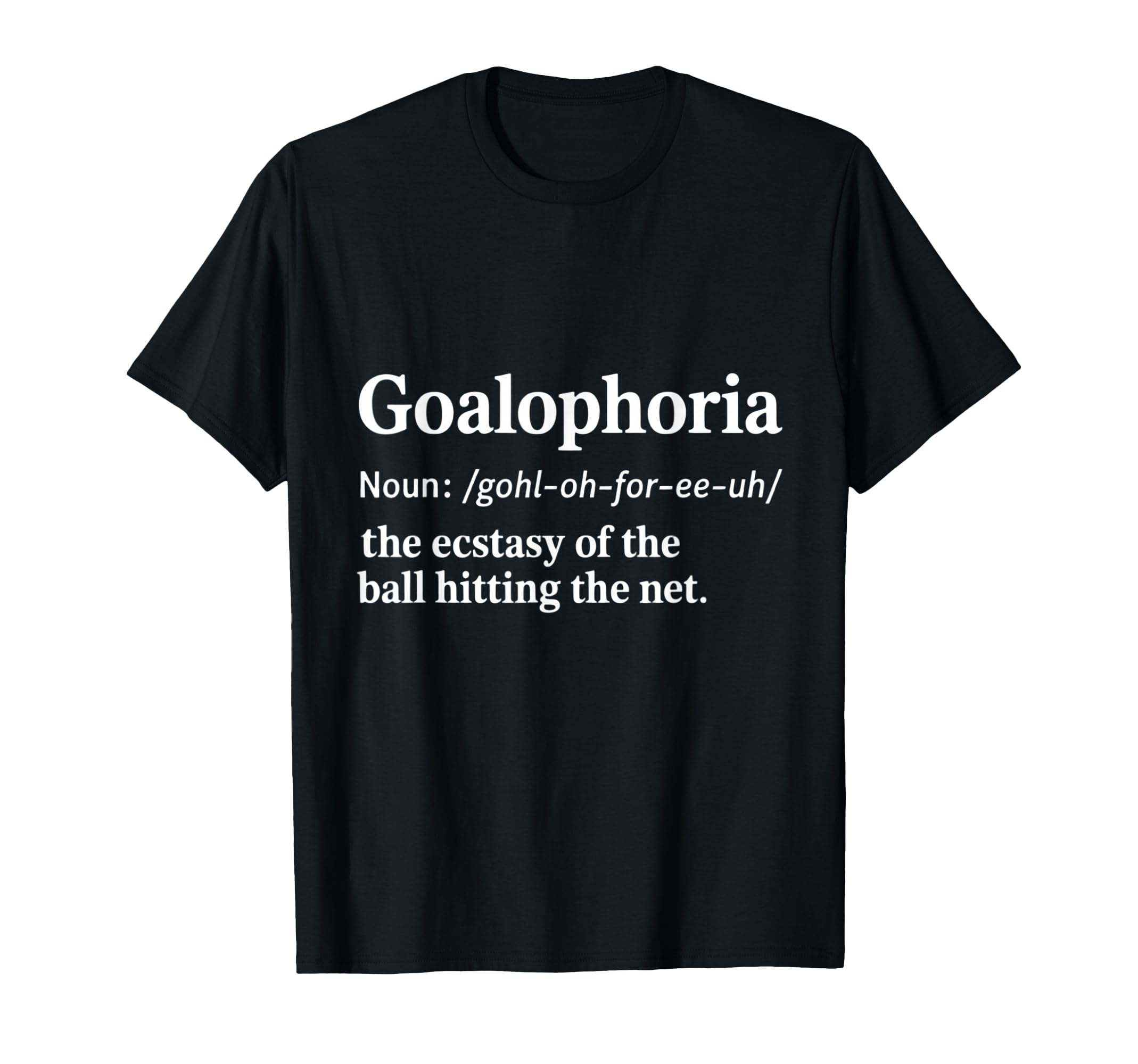 Funny Soccer Definition Soccer Player T-Shirt - Minimalist Print Men Women - T-Shirt, Sweatshirt, Hoodie