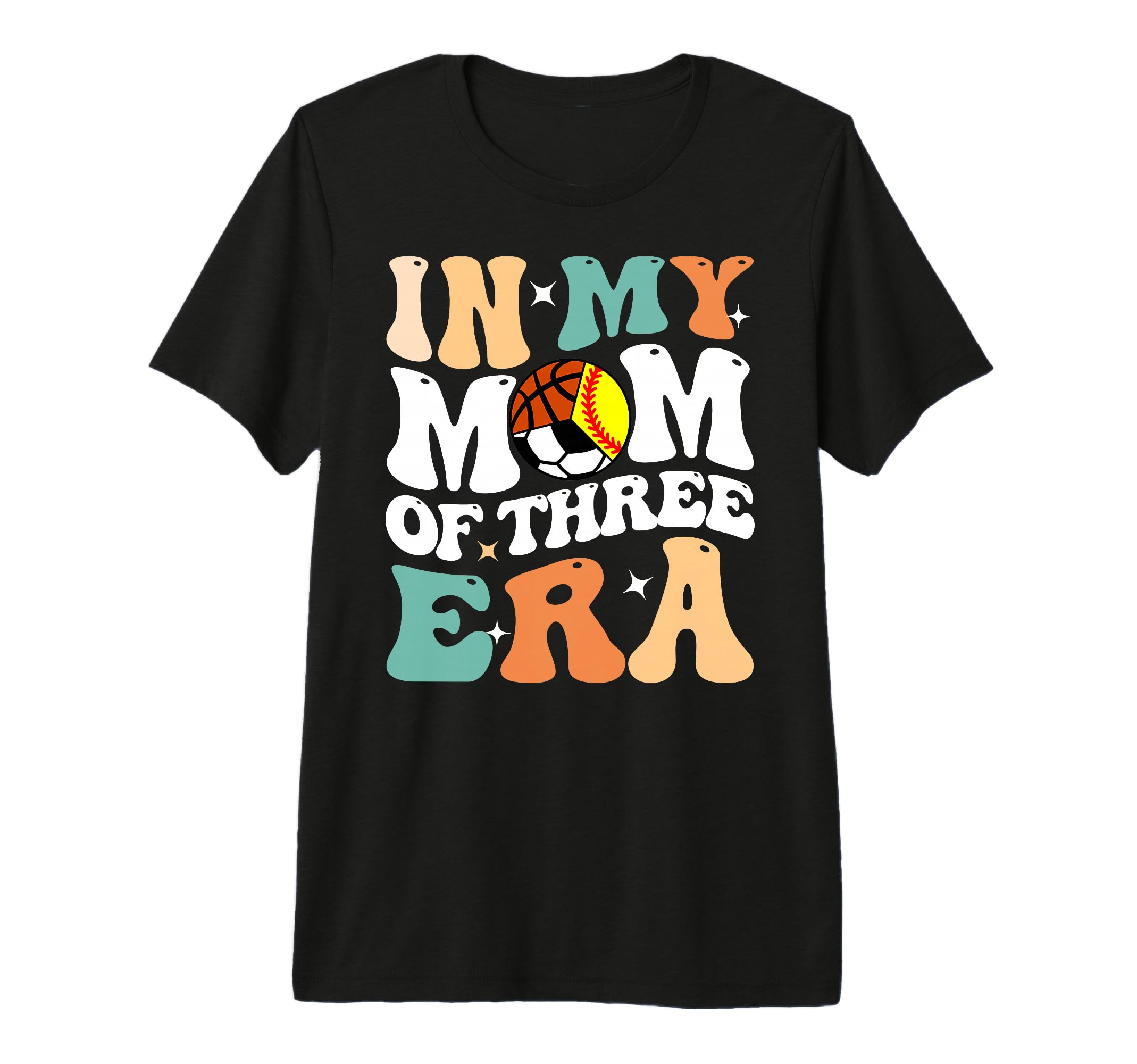 My Mom Three Era Funny Softball Soccer T-Shirt - Trendy Graphic Men Women - T-Shirt, Sweatshirt, Hoodie