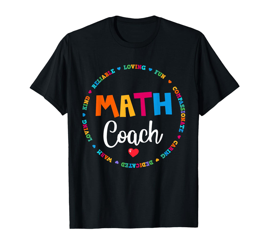 Mathematics Coach Crew Back To School T-Shirt - Unique Graphic for Adults - T-Shirt, Sweatshirt, Hoodie