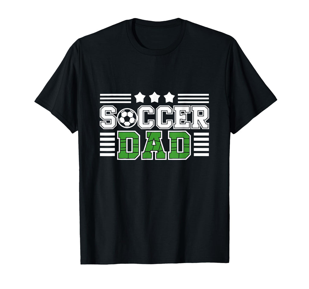 Proud Soccer Dad Stars T-Shirt - Streetwear Style Men Women - T-Shirt, Sweatshirt, Hoodie