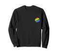 Soccer Rainbow Flag Ball Lgbt Sweatshirt - Aesthetic Graphic Men Women - T-Shirt, Sweatshirt, Hoodie