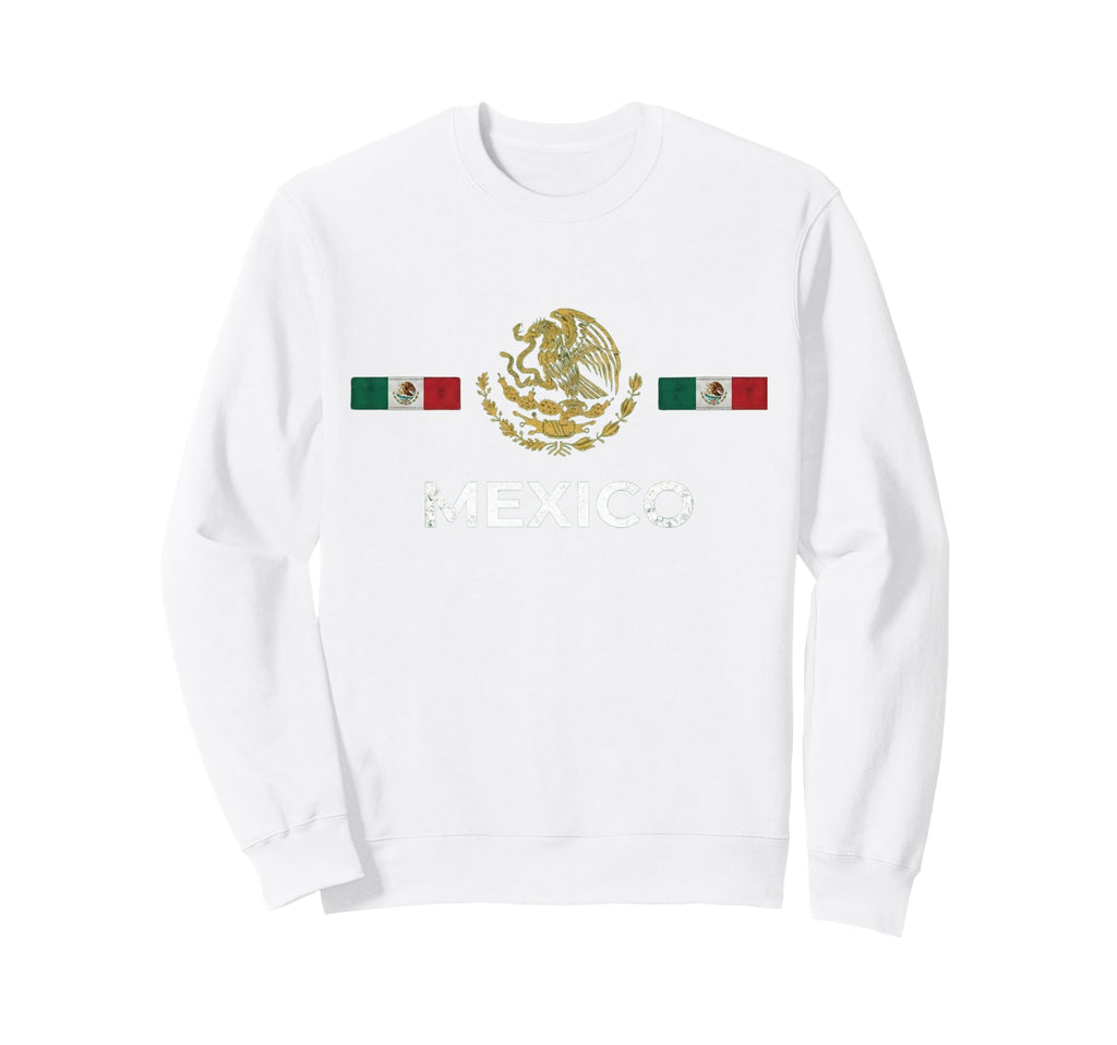 Mexico Flag Mexican Hispanic Pride Sweatshirt - Aesthetic Graphic Unisex - T-Shirt, Sweatshirt, Hoodie