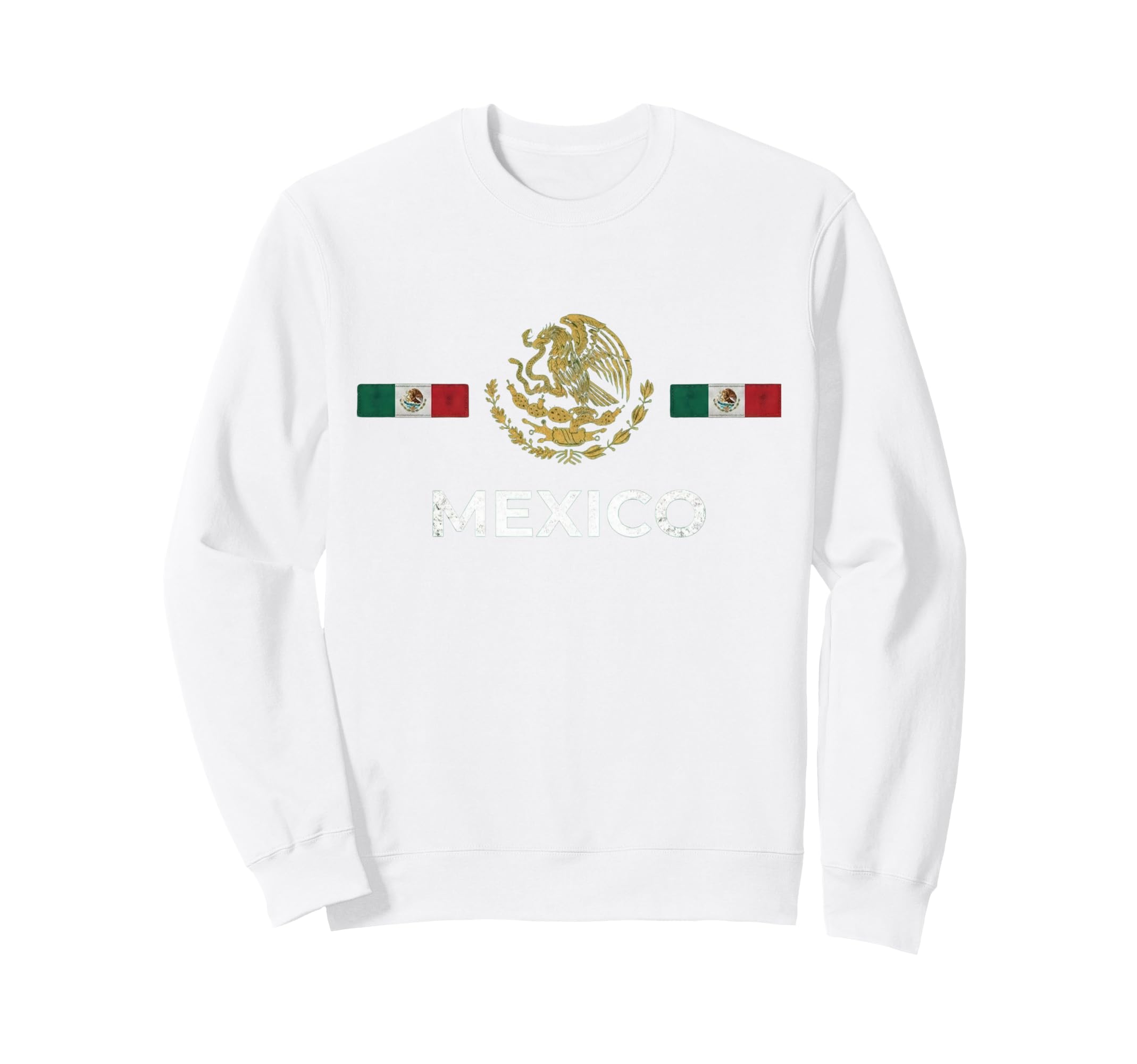 Mexico Flag Mexican Hispanic Pride Sweatshirt - Aesthetic Graphic Unisex - T-Shirt, Sweatshirt, Hoodie