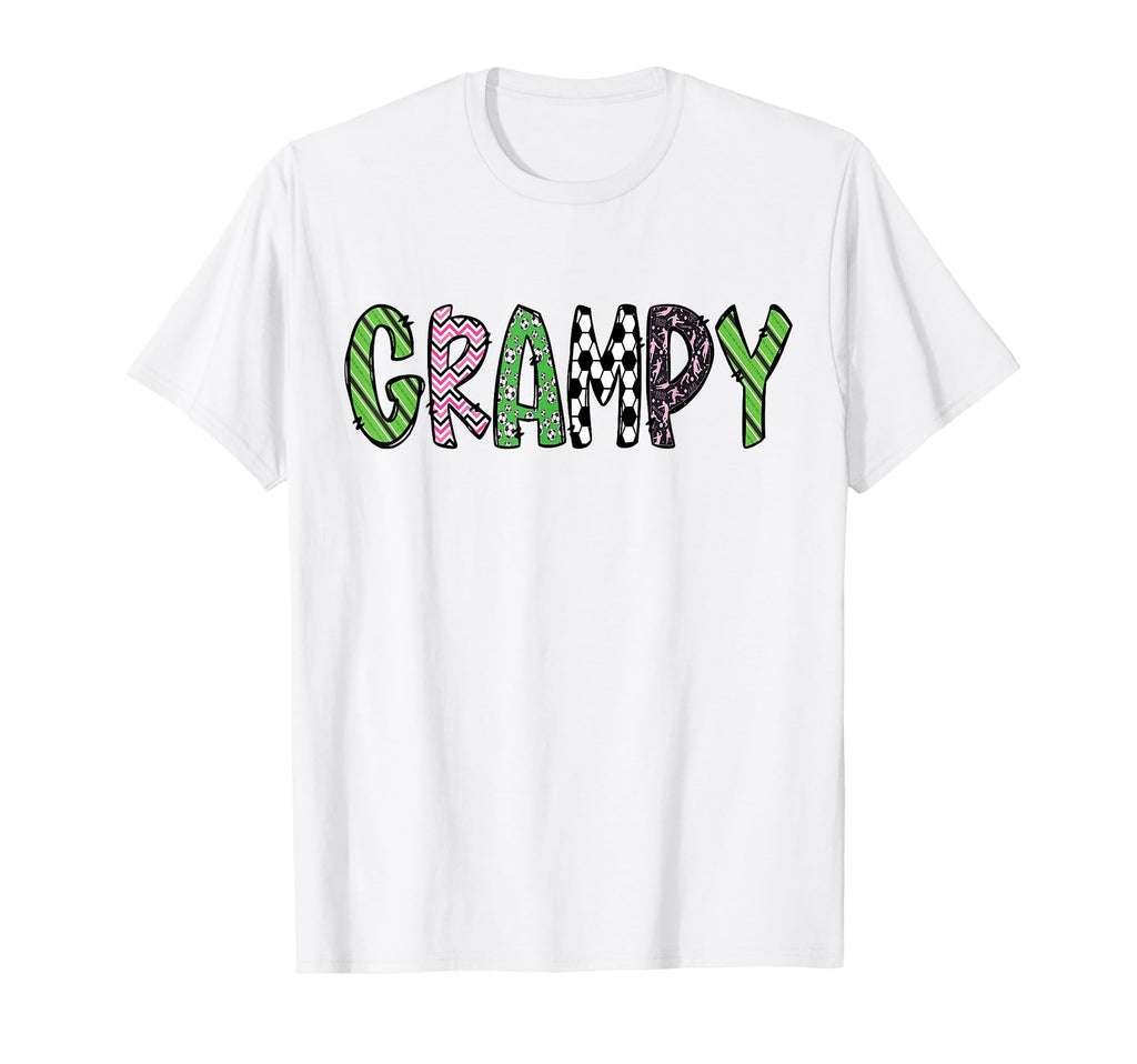 Soccer Grampy Funny Soccer Birthday T-Shirt - Unique Graphic for Adults - T-Shirt, Sweatshirt, Hoodie
