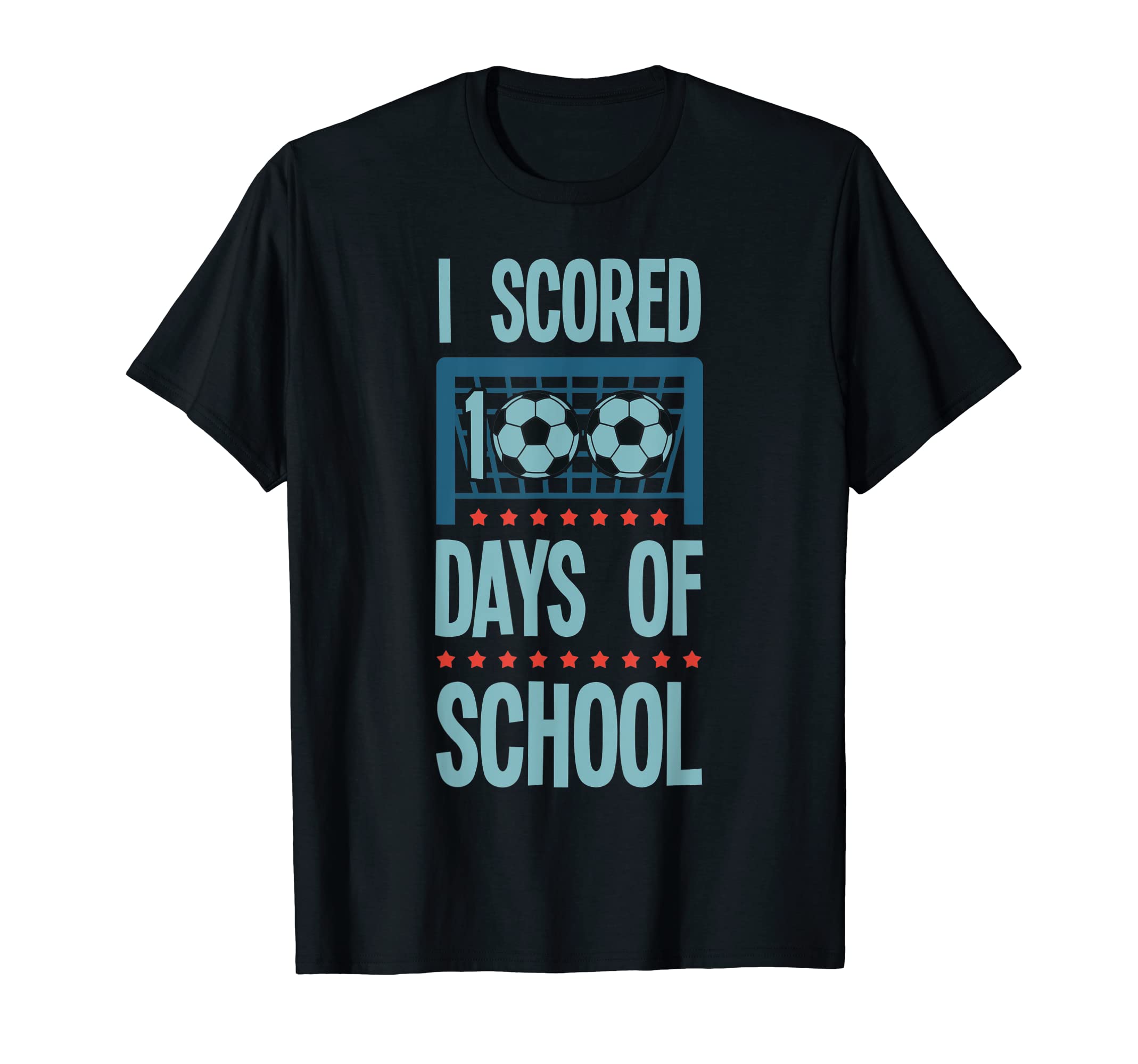 I Scored 100 Days School Soccer T-Shirt - Casual Everyday Wear for Adults - T-Shirt, Sweatshirt, Hoodie