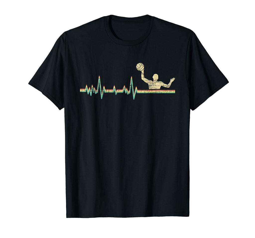 Water Polo Pulse Heartbeat Goalie T-Shirt - Aesthetic Graphic Unisex - T-Shirt, Sweatshirt, Hoodie