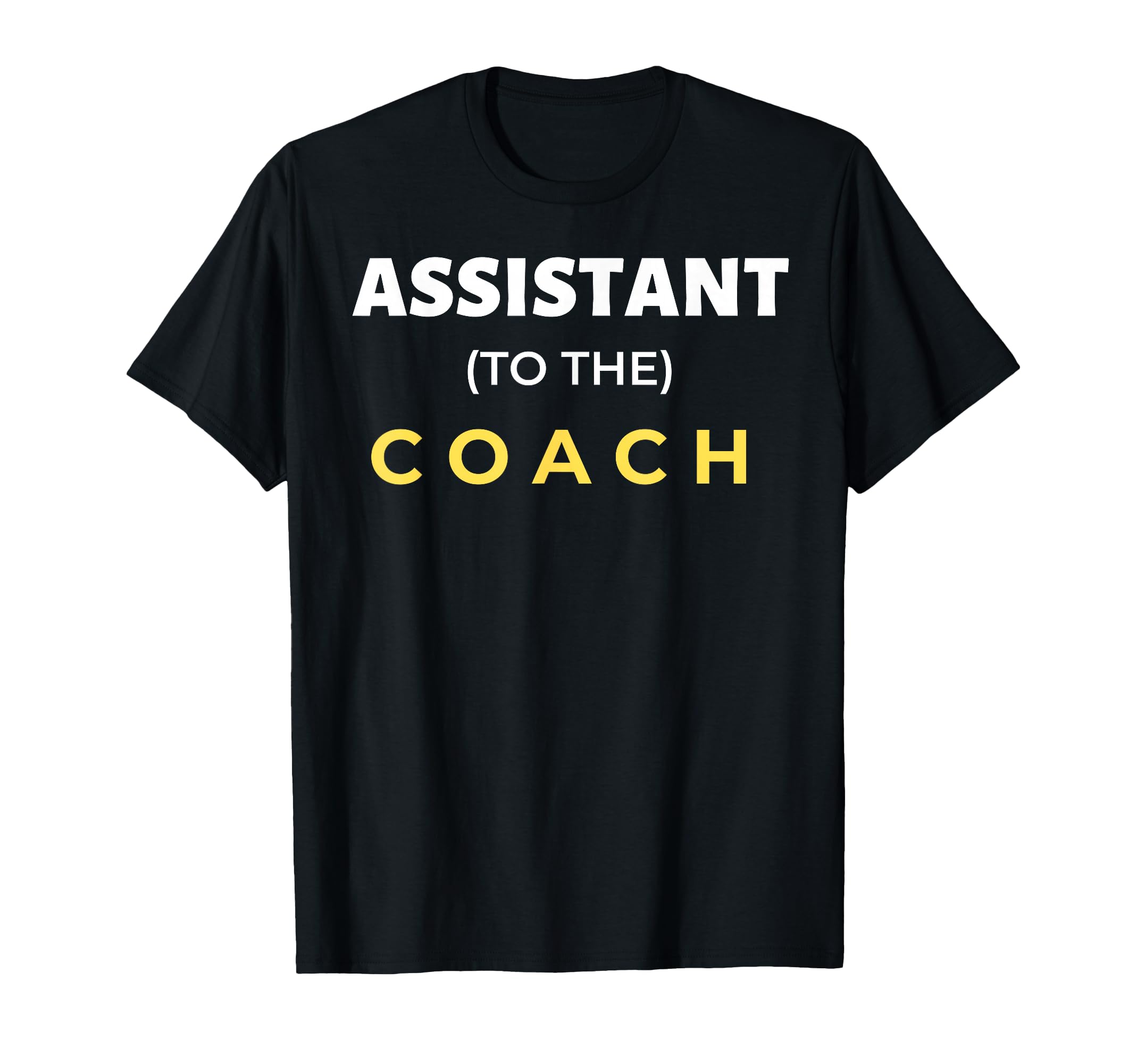 Assistant To Coach Funny Sports Team T-Shirt - Unique Graphic for Adults - T-Shirt, Sweatshirt, Hoodie
