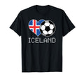 Iceland Soccer Icelander Flag Love T-Shirt - Fun Novelty Design for Adults - T-Shirt, Sweatshirt, Hoodie