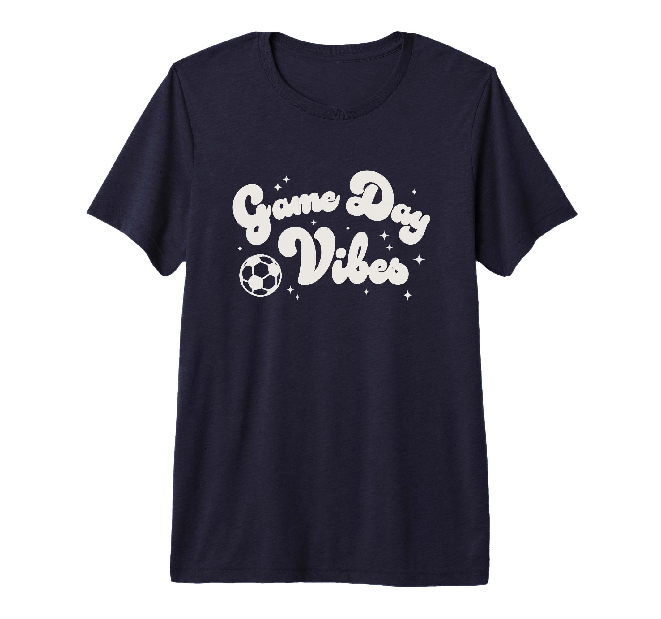 Trendy Soccer Game Day Vibes Big T-Shirt - Novelty Apparel for Adults - T-Shirt, Sweatshirt, Hoodie