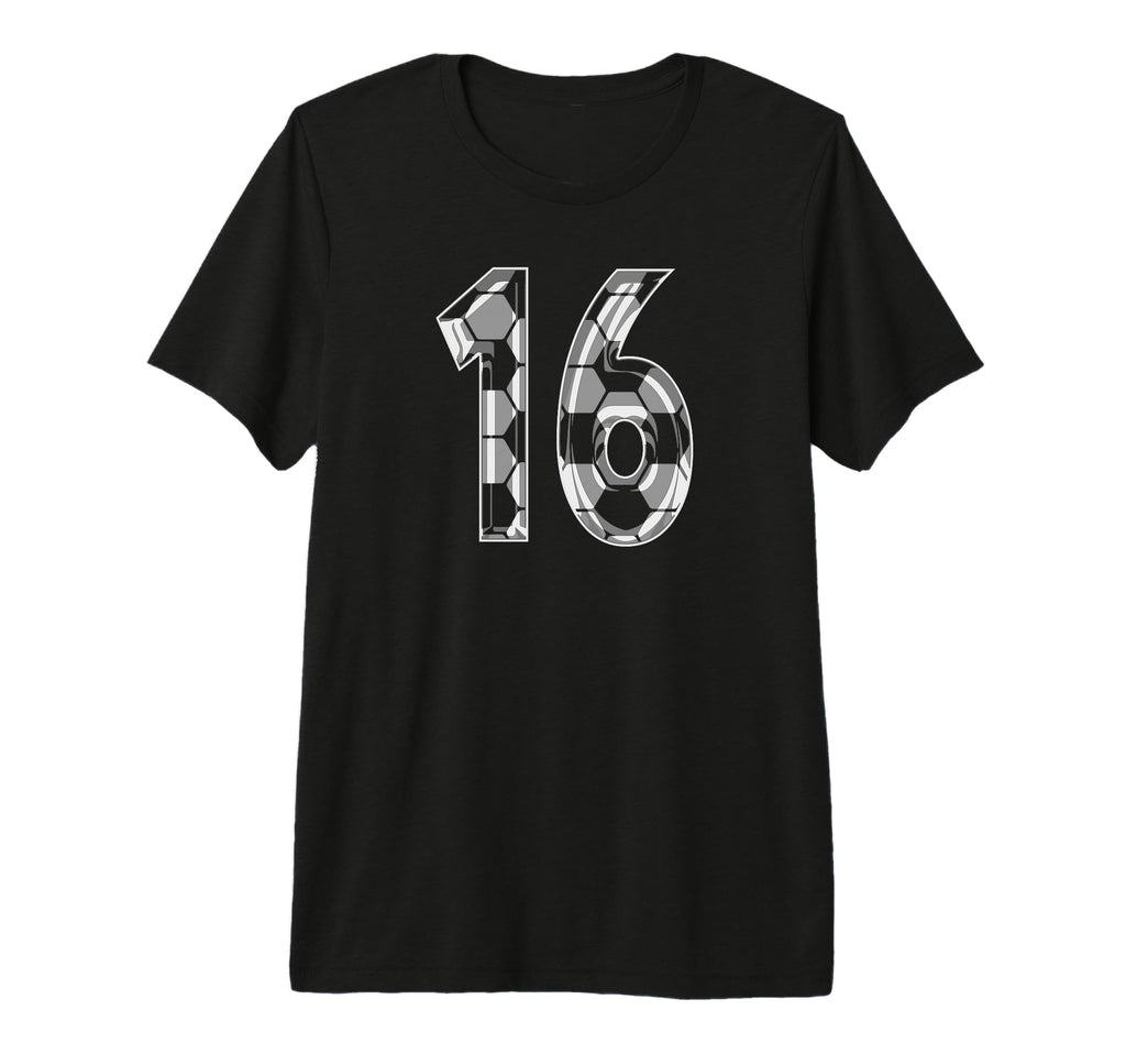 Soccer Number 16 Favorite Player 16 T-Shirt - Streetwear Style Men Women - T-Shirt, Sweatshirt, Hoodie