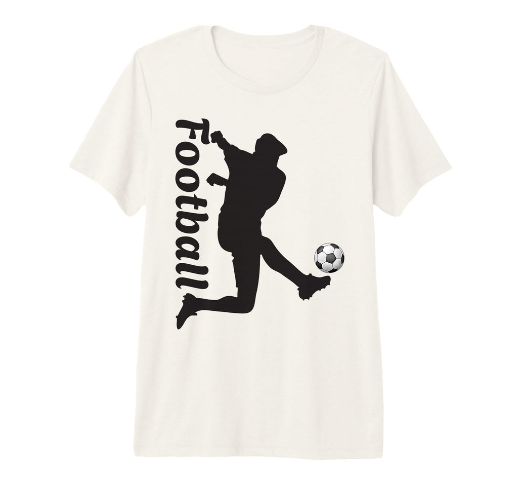Football Soccer Player Kick Action T-Shirt - Casual Everyday Wear Unisex - T-Shirt, Sweatshirt, Hoodie