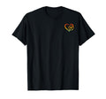 Soccer Player Soccer Heart Soccer Ball T-Shirt - Custom Art Print Unisex - T-Shirt, Sweatshirt, Hoodie