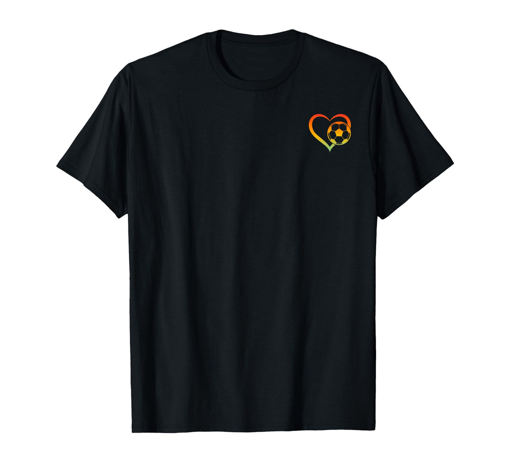 Soccer Player Soccer Heart Soccer Ball T-Shirt - Aesthetic Graphic Unisex - T-Shirt, Sweatshirt, Hoodie