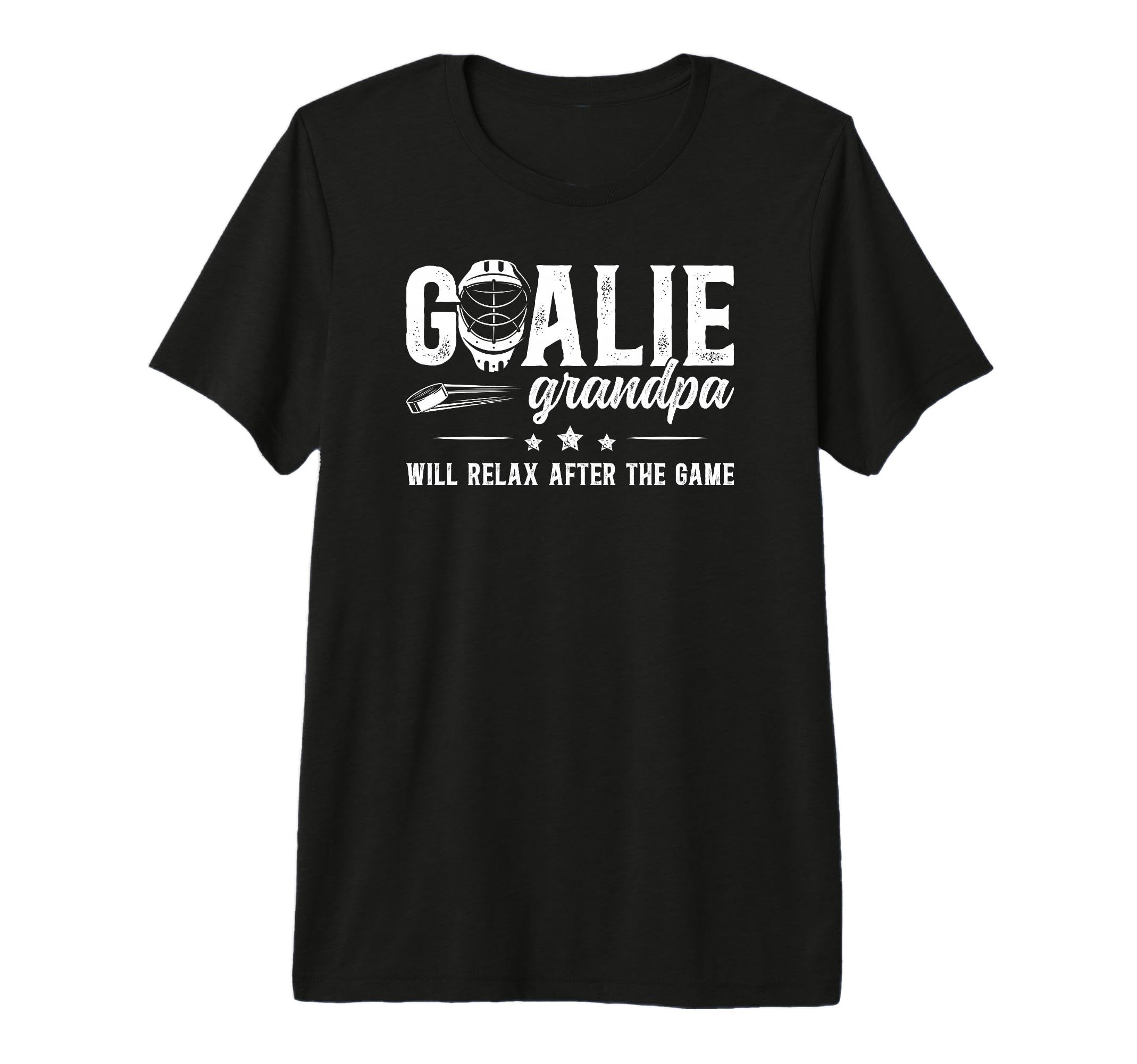 Mens Funny Hockey Goalie Grandpa Ice T-Shirt - Graphic Print Men Women - T-Shirt, Sweatshirt, Hoodie