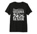 Proud Grandma 2026 Senior Soccer T-Shirt - Minimalist Print for Adults - T-Shirt, Sweatshirt, Hoodie
