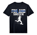 Finland Soccer Fans Jersey Finnish T-Shirt - Novelty Apparel Men Women - T-Shirt, Sweatshirt, Hoodie