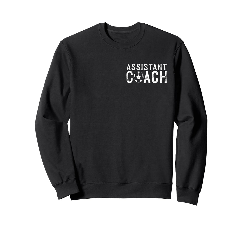 Coaching Assistant Soccer Sweatshirt - Minimalist Print Men Women - T-Shirt, Sweatshirt, Hoodie