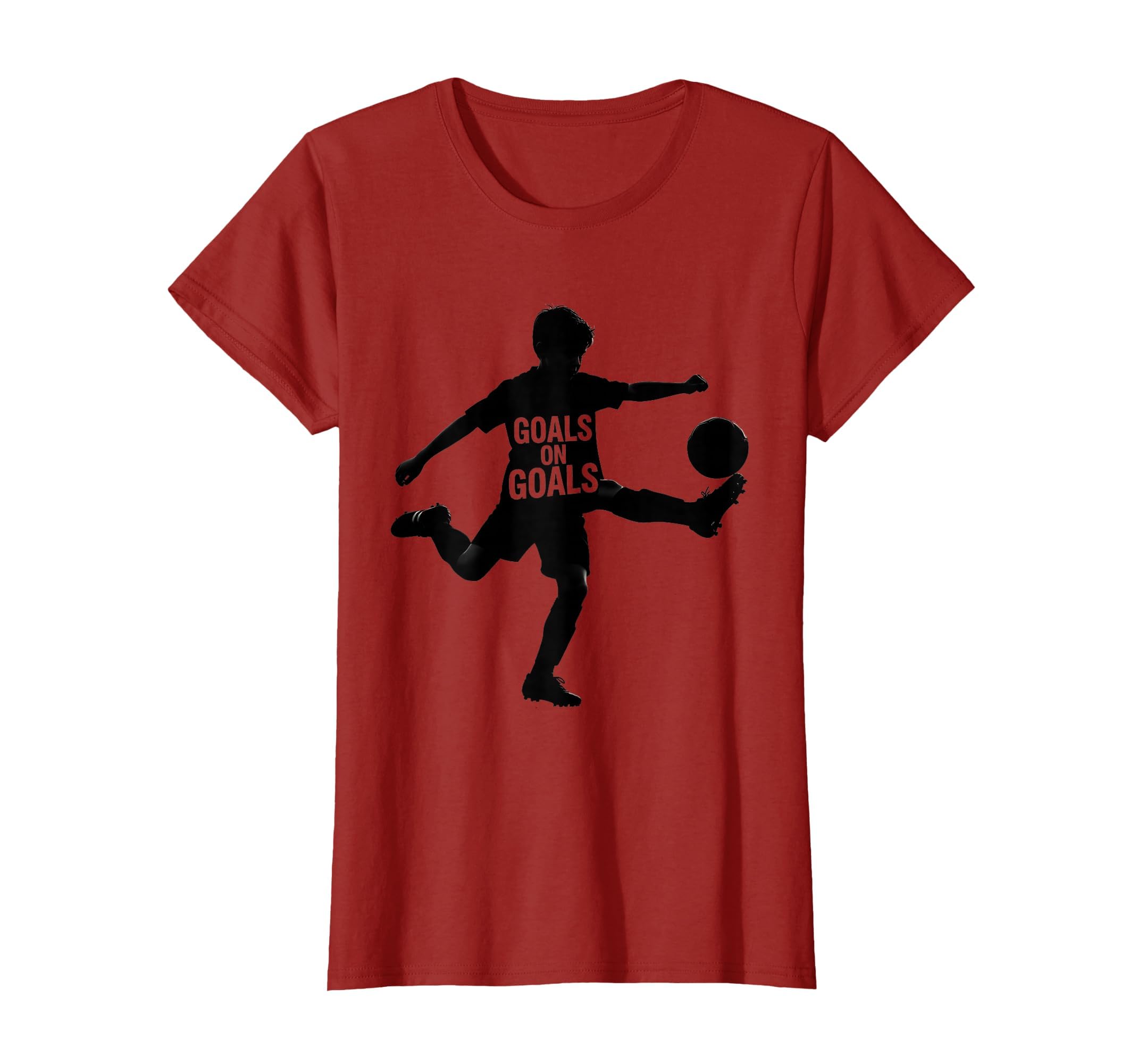 Goals Goals Soccer T-Shirt - Graphic Print Unisex - T-Shirt, Sweatshirt, Hoodie