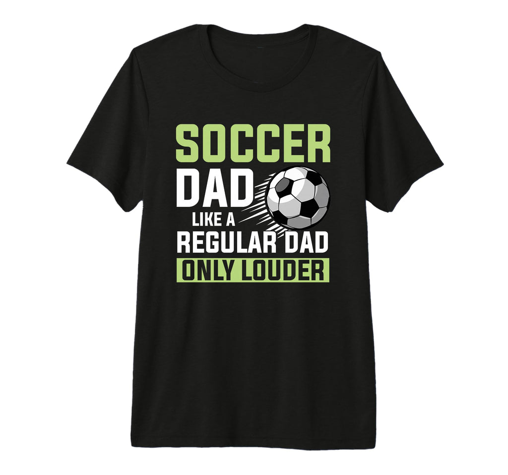 Soccer Dad Fathers Day Tri Blend T-Shirt - Casual Everyday Wear Men Women - T-Shirt, Sweatshirt, Hoodie