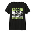Soccer Dad Fathers Day Tri Blend T-Shirt - Casual Everyday Wear Men Women - T-Shirt, Sweatshirt, Hoodie