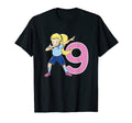 Soccer Im 9 Years Childs Birthday T-Shirt - Custom Art Print Men Women - T-Shirt, Sweatshirt, Hoodie