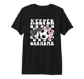 Groovy Soccer Keeper Grandma Soccer T-Shirt - Streetwear Style for Adults - T-Shirt, Sweatshirt, Hoodie