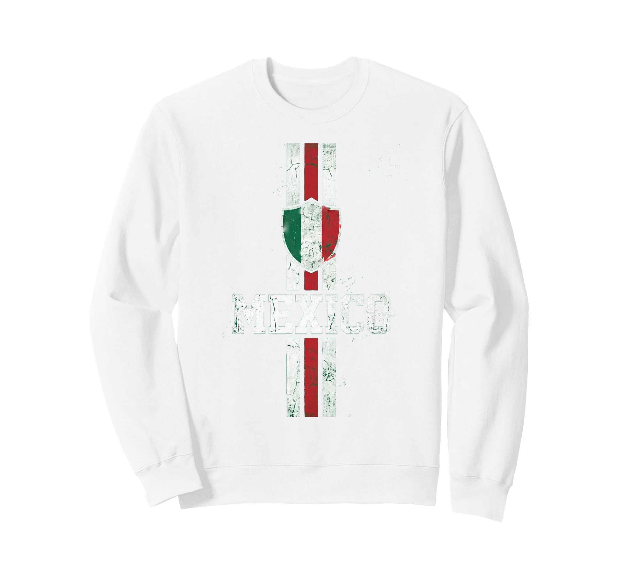 Mexico Flag Mexican Hispanic Pride Sweatshirt - Unique Graphic Men Women - T-Shirt, Sweatshirt, Hoodie