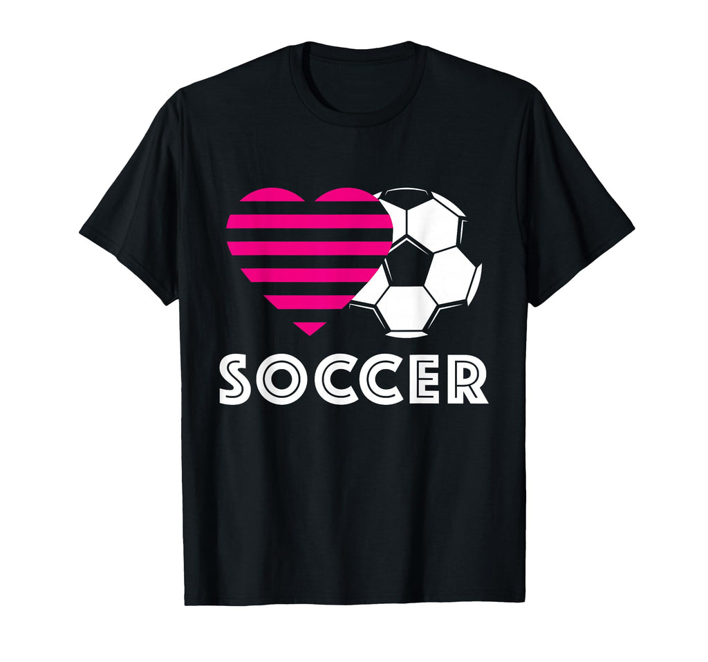 Soccer Heart Love Heartbeat Outfit T-Shirt - Aesthetic Graphic Men Women - T-Shirt, Sweatshirt, Hoodie