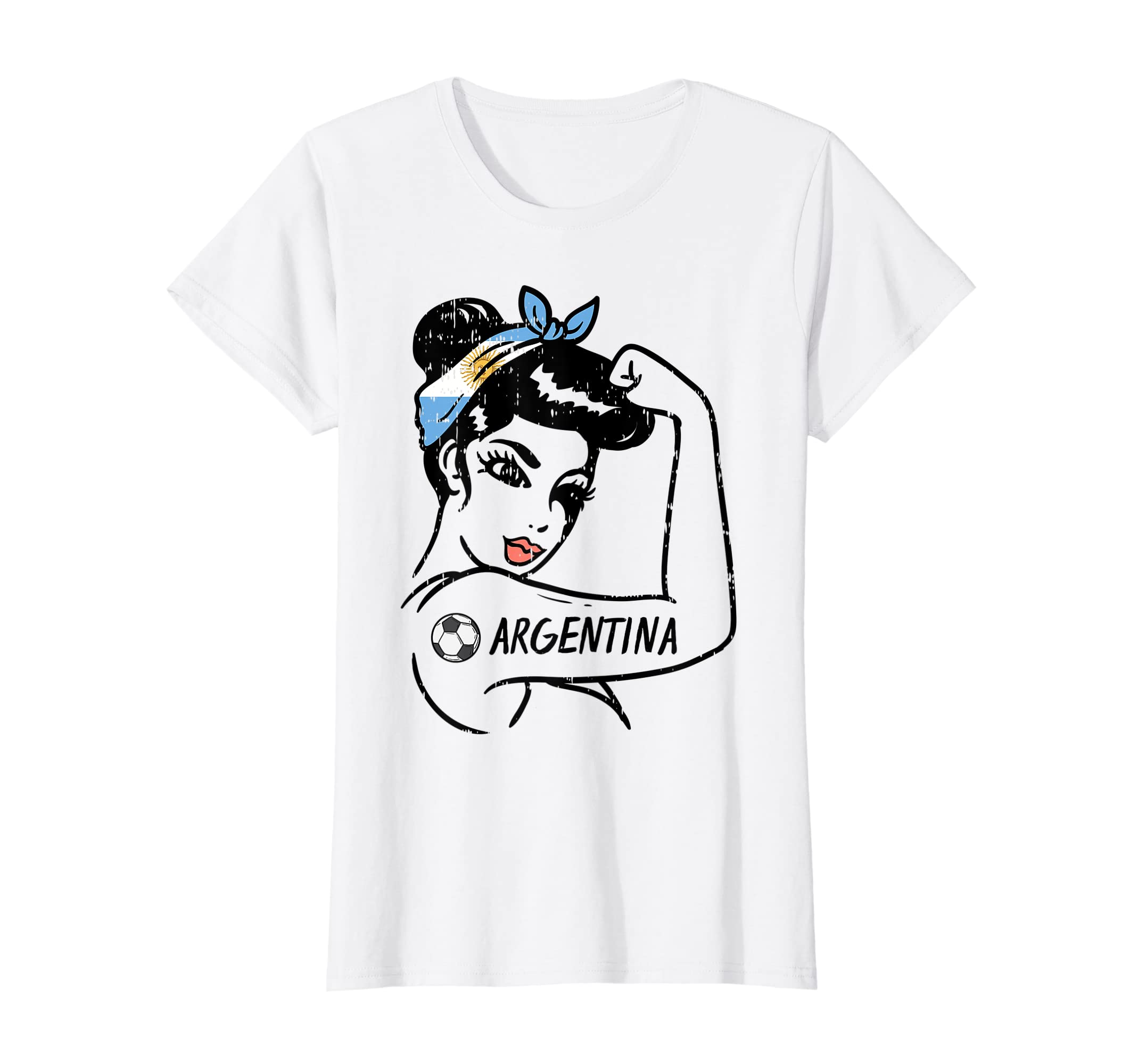 Womens Unbreakable Argentina Flag T-Shirt - Fun Novelty Design Unisex - T-Shirt, Sweatshirt, Hoodie