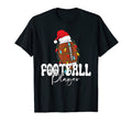 Funny Santas Hat Football Player Soccer T-Shirt - Trendy Graphic for Adults - T-Shirt, Sweatshirt, Hoodie
