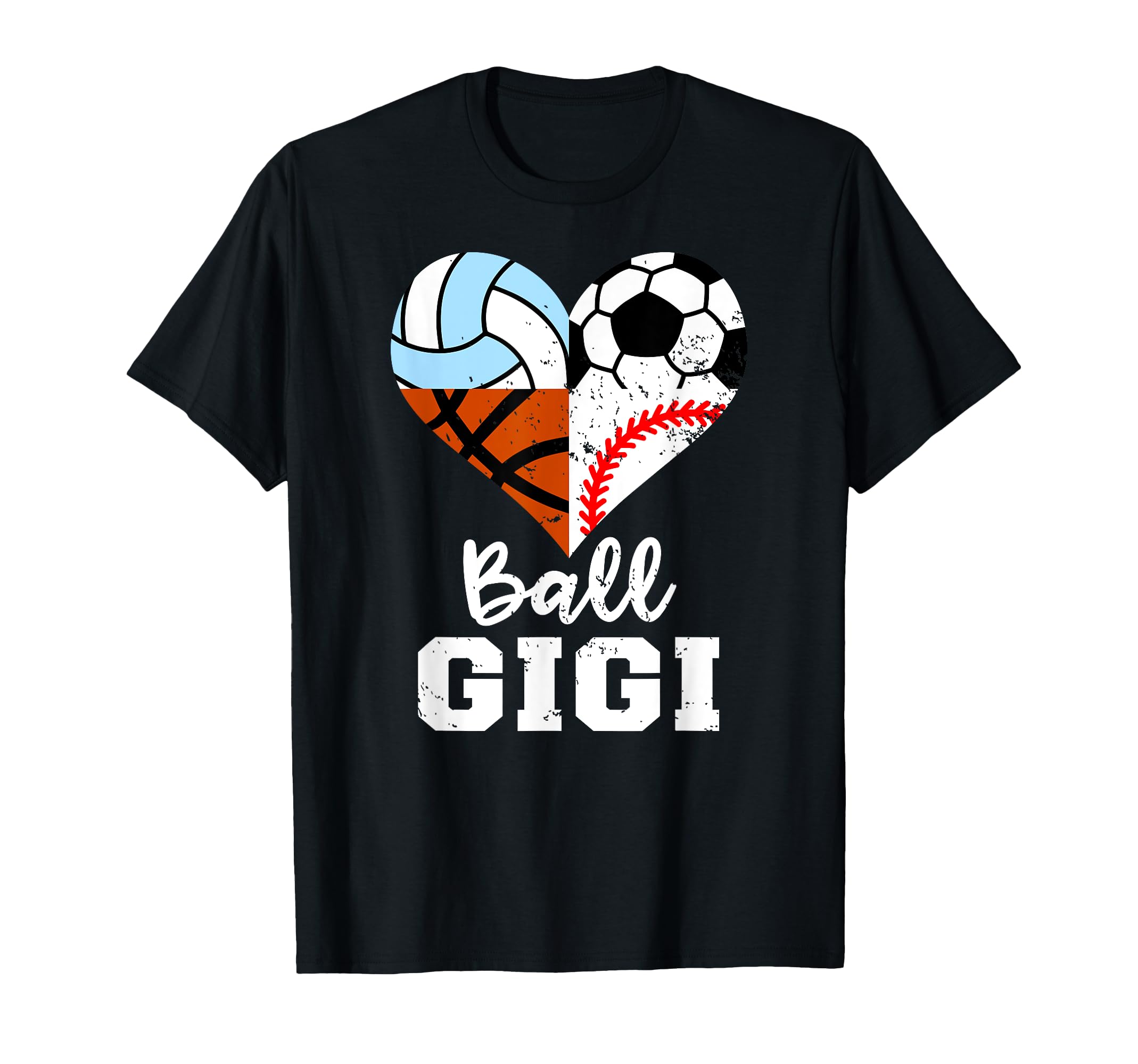 Ball Gigi Soccer Baseball Volleyball T-Shirt - Custom Art Print Men Women - T-Shirt, Sweatshirt, Hoodie